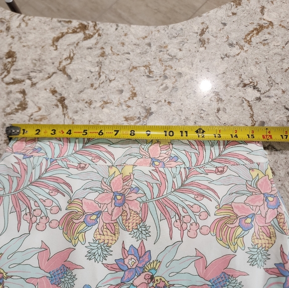 Talbots NWT parrot jungle skirt 6 - Picture 3 of 6